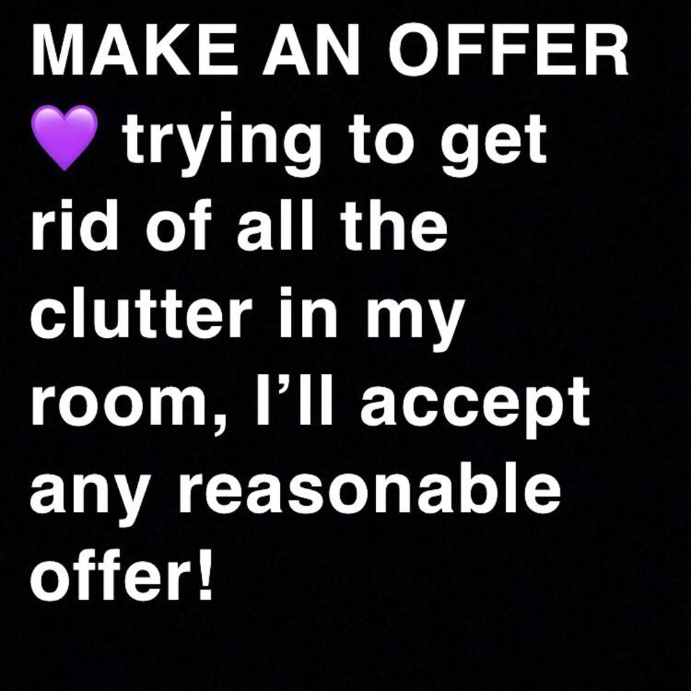 CLOSET CLEAR OUT